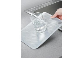 Resim TE Dükkan Premium 3 Metre Pıtırcıklı Kaydırmaz Şeffaf Raf Örtüsü Halı Kaydırmaz 45 CMX3M Kalın Kaliteli Folyo 