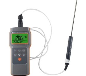 Resim AZ 8822 PT100 Problu Termometre | Yüksek Hassasiyetli (±0.15℃ Hassasiyet)(15 cm Paslanmaz Prob) 