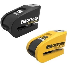 Resim Oxford Alpha Xa14 Alarmlı Disk Kilidi Sarı 
