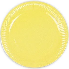 Resim Karton Tabak Kikajoy 8li -Makaron Sarı- 