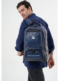 Resim Unıted Colors Of Benetton Unisex Sırt Çantası 20875 Lacivert 