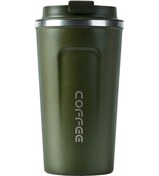 Resim Neevoyu 510ml Yeşil 304 Paslanmaz Çelik İki Katlı Vakumlu Termos Bardak - Araçta, Evde Ve Seyahatte Kullanıma Uygun Siyah 