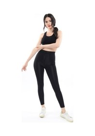 Resim New Fashion Parlak Disco Tayt Yüksek Bel Toparlayıcısiyahl Siyah 