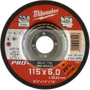 Resim Milwaukee Taş Metal Taşlama Taşı 115X22X6 1 .adet T4932451501 