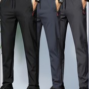 Resim 3 Adet Erkek Hafif Spor Pantolon - Fermuarlı Cepli, Nefes Alabilen Polyester Jogger, İp Bel, Siyah/Gri/Koyu Gri, Normal Kesim, Gym, Koşu ve Günlük Kullanım İçin - İlkbahar Yaz Sonbahar Temel Parça, Erkekler İçin İdeal Hediye, Spor Stili, Pürüzsüz Kumaş, Esnek Kumaş, Antrenman Joggersı, Aktif Erkeklere Özel 
