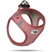 Resim Curli Merino Köpek Göğüs Tasması Kırmızı Small 26-30 CM Kırmızı 