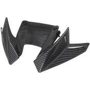 Resim Hightower Honda Cb500 Hornet 2024-2025 Karbon Fiber Siyah Spoiler Aerodinamik Kanat 