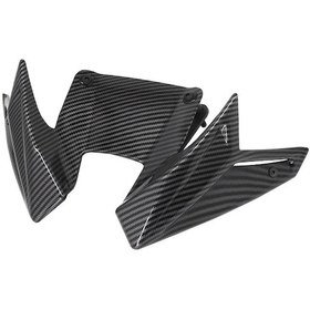 Resim Hightower Honda Cb500 Hornet 2024-2025 Karbon Fiber Siyah Spoiler Aerodinamik Kanat 
