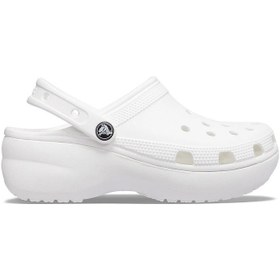 Resim Crocs Beyaz Platform Kadın Terlik 
