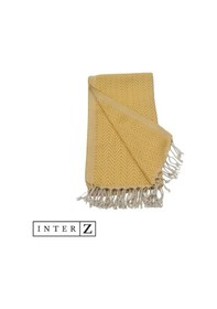 Resim %100 Pamuk Plaj Havlusu, Xxl 100x180cm, Marmaris, Bal Sarısı 