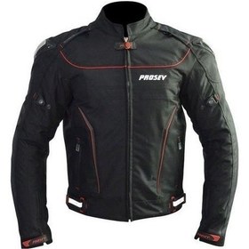 Resim Prosev 186 Hörgüçlü Motosiklet Montu Siyah 