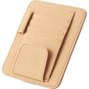 Resim Sones Çok İşlevli Oto Güneşlik Güneş Gözlüğü Tutucu Kart Fatura Bilet Saklama Tutucu Kese Çanta Haki Diğer 