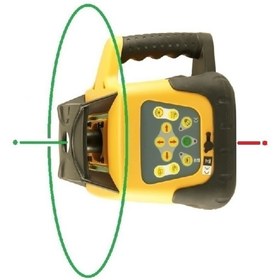 Resim FUKUDA Fre203 Yeşil Döner Lazer Seti-yatay Ve Düşey Otomatik Rotasyon Lazerli Nivo Seti 