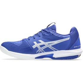 Resim Asics SOLUTION SPEED FF 3 Erkek Cobalt Burst/Illuminate Green Tenis Ayakkabısı 1041A438-401 
