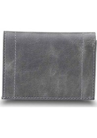 Resim Minimal Antik Gri Deri Erkek Cüzdanı - 178gua2307t1419 Çok Renkli 