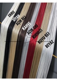 Resim İp Tül İp Perde Kalın Zincir Serisi 001 