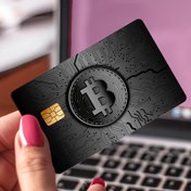 Resim EBT için kullanılan "Bitcoin"Kredi Kartı Etiketi, taşıma araçları, anahtarlar, kredi kartları, banka kartları, kart ciltleri, banka kartlarını koruma, kabarcık yok, Yüksek Kalite, küçük çip kartlar için uygun 