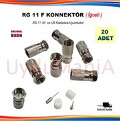 Resim Rg 11 F Konnektör Iğneli 20 Adet 