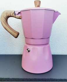 Resim Coffeehutt Aloha Hes-6 Moka Pot Pink 