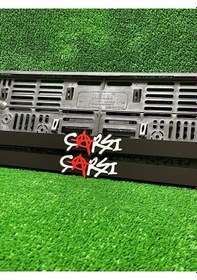 Resim Plakalık Oto Araba Plakalığı Çarşı Yazılı Logolu Plakalık 