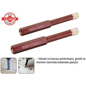 Resim Tomax Elmaslı Mermer Granit Panç 20 Mm Altıgen 