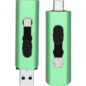 Resim Usb 2.0 Flash Sürücüler 128gb Tip C Usb Sopa Bellek Sürücü Fotoğraf Sopa Green 8gb Diğer 