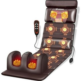 Resim Yasomi Relaxon X10 Elektrikli Tam Vücut Isıtmalı Masaj Yatağı 