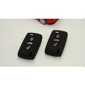 Resim Citroen C1 C2 C3 C4 C5 C6 C8 Uyumlu Silikon Anahtar Kılıf Seti 
