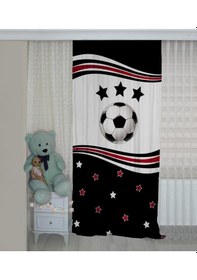 Resim Bebişim Taraftar Bi182 Çift Kanat Çocuk Odası Fon Perde 