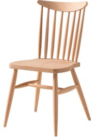 Resim METSAN Yıldız Sandalye Cilasız Ahşap 