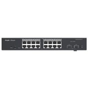 Resim Reyee RG-ES218GC-P 16 Portlu Gigabit 2 Sfp 16 Port Poe(240w) Yönetilebilir Switch Ruijie