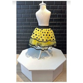 Resim Kara Kedi Kostüm Evi- Uğuır Böceği Eteği Sarı 