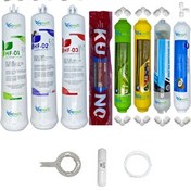 Resim Pemax Water Solutions Kapalı Kasa Su Arıtma Cihazı HFT 8'li Orijinal LG Kuno Mebran Alkali-Mineral-Detox-Tatlandırıcı 