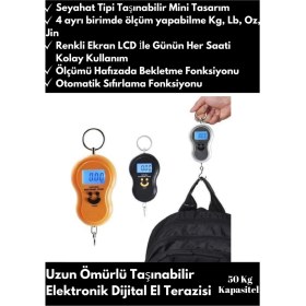 Resim Wintoup Yeni Seri Dijital El Terazisi Ekstra Hassas 50 Kg Dijital El Kantarı 