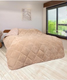 Resim Welsoft Yorgan Çift Kişilik Yorgan 200 220 Çift Taraflı-kahverengi 