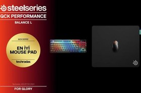 Resim Steelseries QcK Performans Large Gaming Mousepad - Balance 