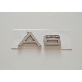 Resim Audı A6 Bagaj Yazısı 4F0853741 (274129191) 