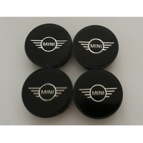 Resim DURU DORUK Jant Göbeği Mini Cooper 58/55 55 Mm Yuva 4'lü Set Siyah 