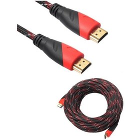 Resim Concord C517 15 Metre Nylon Örgülü Hdmi To Hdmi Kablo 