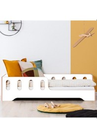 Resim Markaawm Mars Montessori Yatak Mdf Tek Kişilik Karyola 