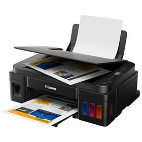 Resim Canon Pixma G2415 Mürekkep Püskürtmeli Çok Fonksiyonlu Yazıcı Orijinal Mürekkepli 