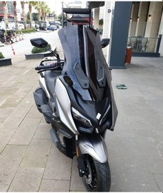 Resim Motocam Rks Fort 250 Ön Cam 2023-2026 Model 74cm Siyah Renkli 4mm Uzun 