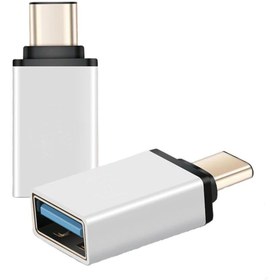 Resim Lg Q92 Cep Telefonu Type-c Otg Dönüştürücü Usb Çevirici 