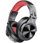 Resim Kırmızı Oneodio A70 Fusion Kablolu Kablosuz Bluetooth 5.2 Kulaklık Telefon Için Mic Over Ear Studio Dj Kulaklık Kayıt Kulaklığı 