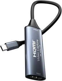 Resim Coverzone 4K USB C 2.0 Type-C Video Capture Görüntü Yakalama Adaptörü Usb 4K 30Hz Akış Öğretim Video Konferans veya Canlı Yayın için Oyun Yakalama Kartı (HDMI aktarma için Kullanılmaz) 