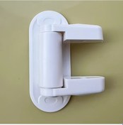 Resim Honeybeeshop Beyaz 1 Adet Kapı Kolu Kilidi Ev Güvenliği İçin Güvenli Ve Şık 