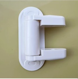 Resim Honeybeeshop Beyaz 1 Adet Kapı Kolu Kilidi Ev Güvenliği İçin Güvenli Ve Şık 