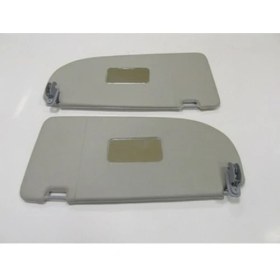 Resim TŞT 2011 - 2015 Volkswagen Caddy Güneşlik Gri Sağ - Sol Set 2 Parça (Oem NO:2K0857551G2F4) 