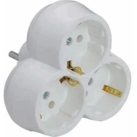 Resim Far Papatya 3'lü Priz Golyat 