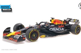 Resim 1:12 2023 Red Bull Racing Honda RB19 M. Verstappen 2nd Qatar Sprint Race + Showcase 